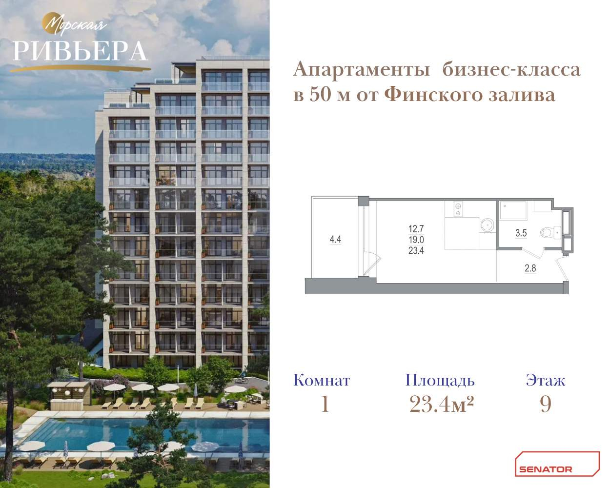 Купить 1-комнатную квартиру