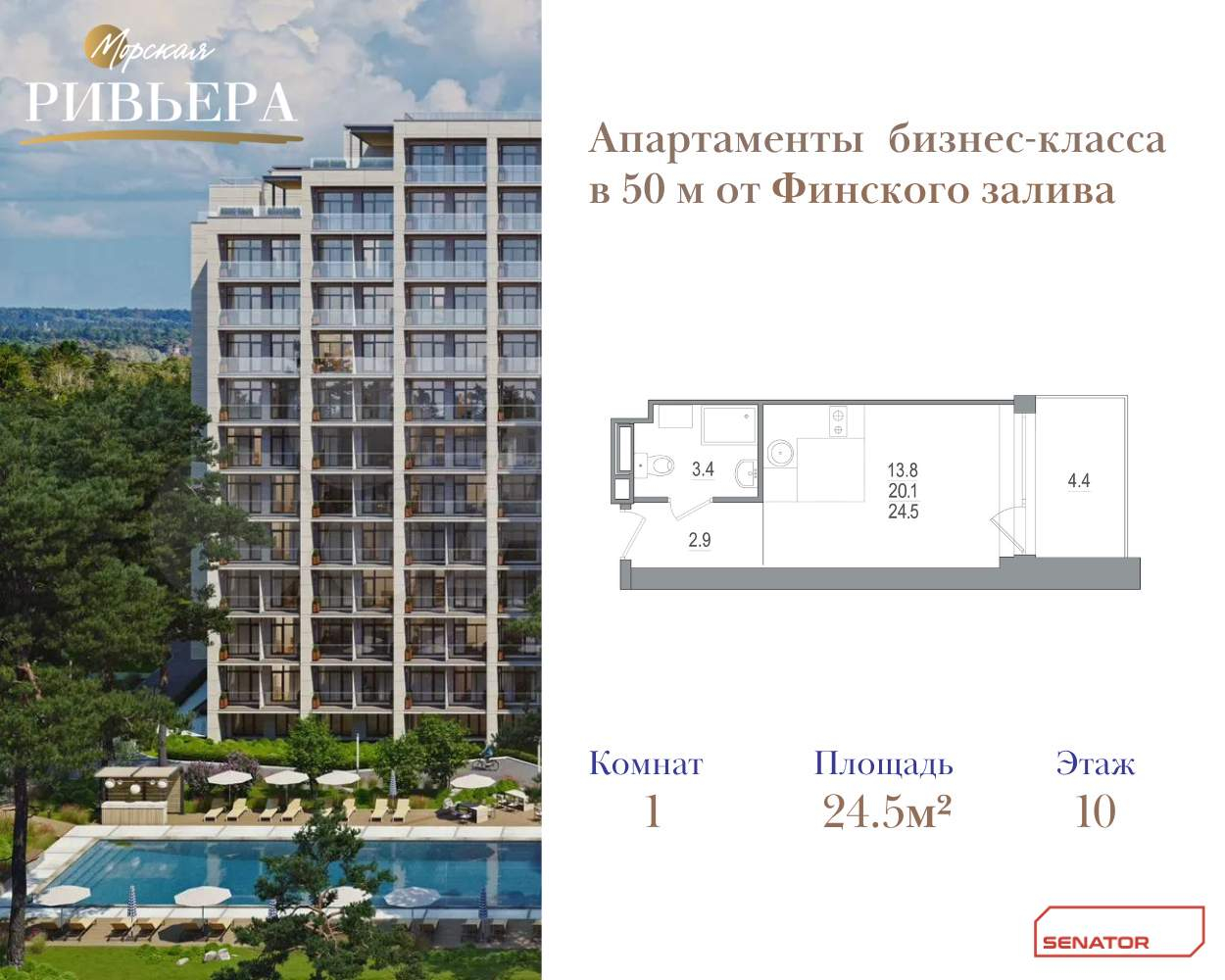 Купить 1-комнатную квартиру