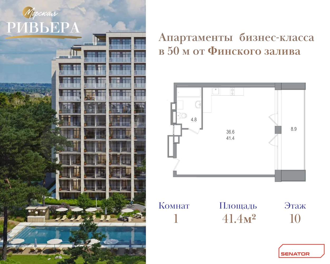 Купить 1-комнатную квартиру