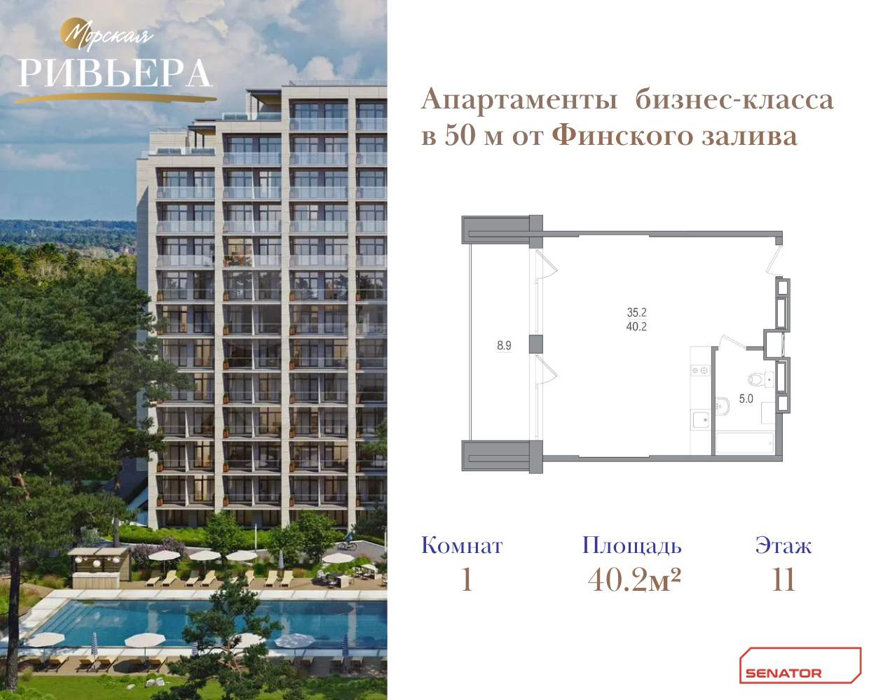 Купить 1-комнатную квартиру