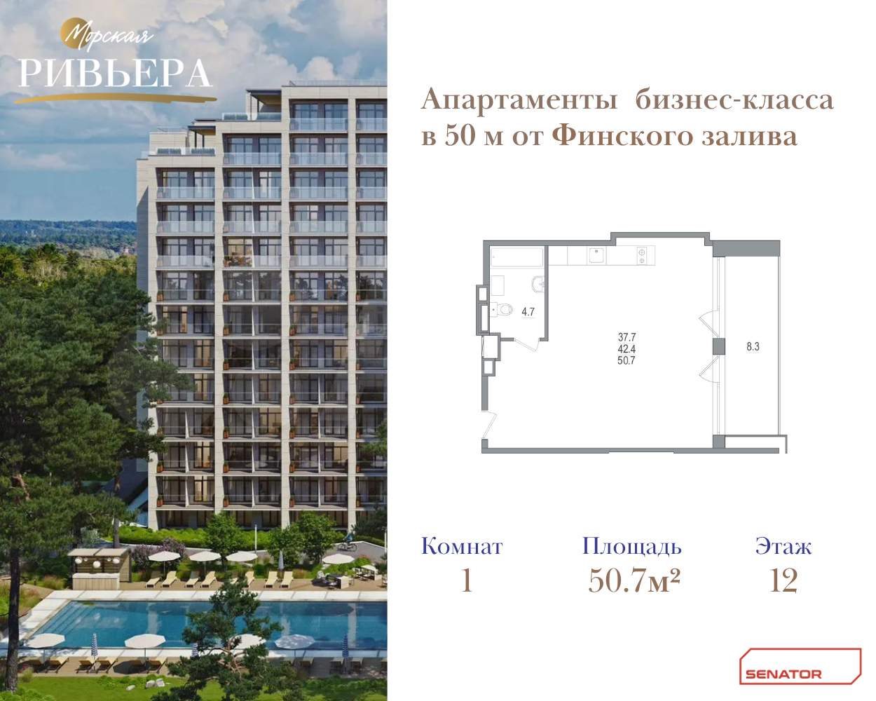 Купить 1-комнатную квартиру