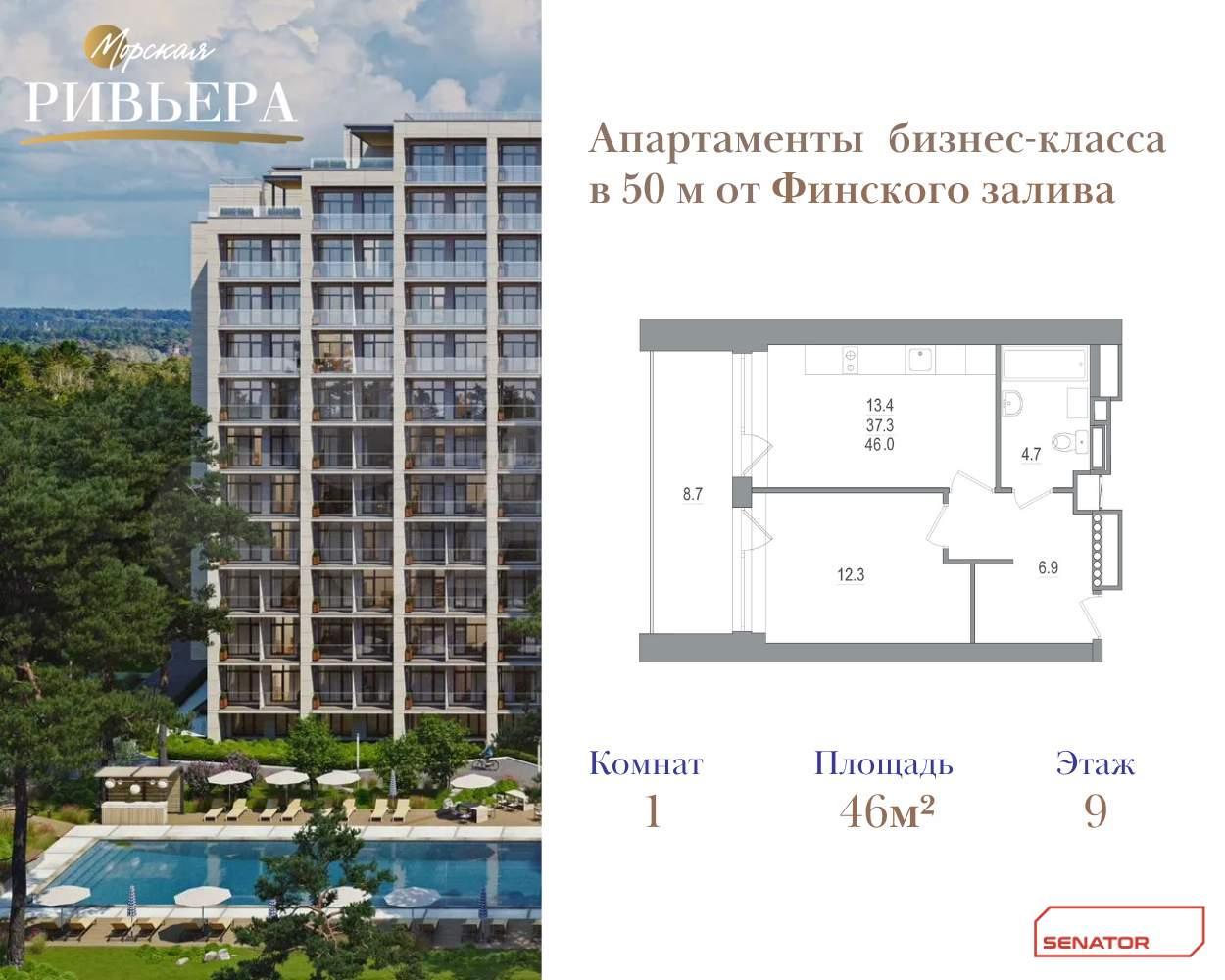 Купить 1-комнатную квартиру