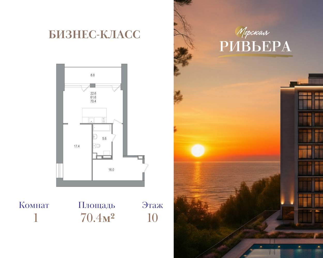 Купить 1-комнатную квартиру