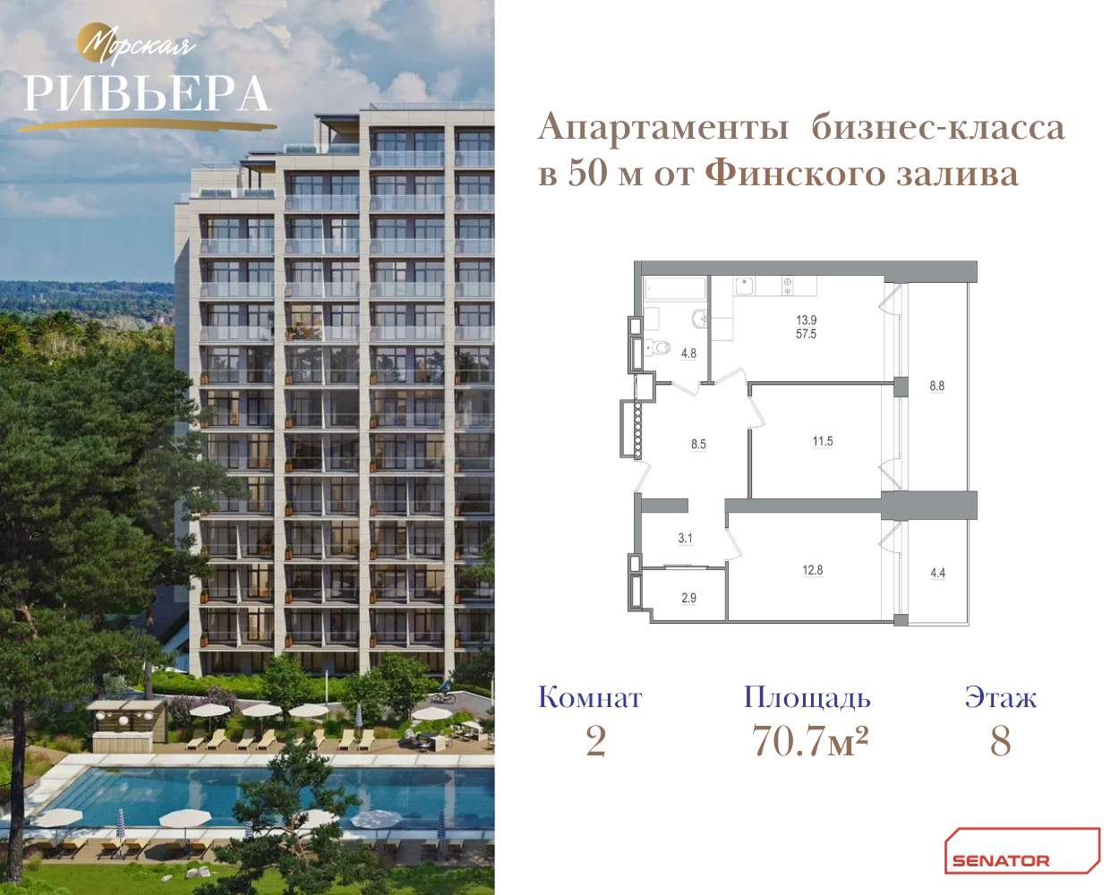Купить 2-комнатную квартиру