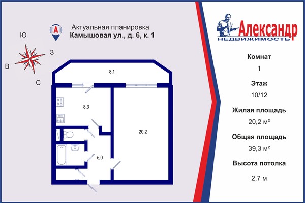 Купить 1-комнатную квартиру