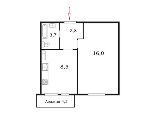 Купить 1-комнатную квартиру